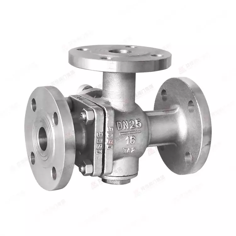 钛三通球阀